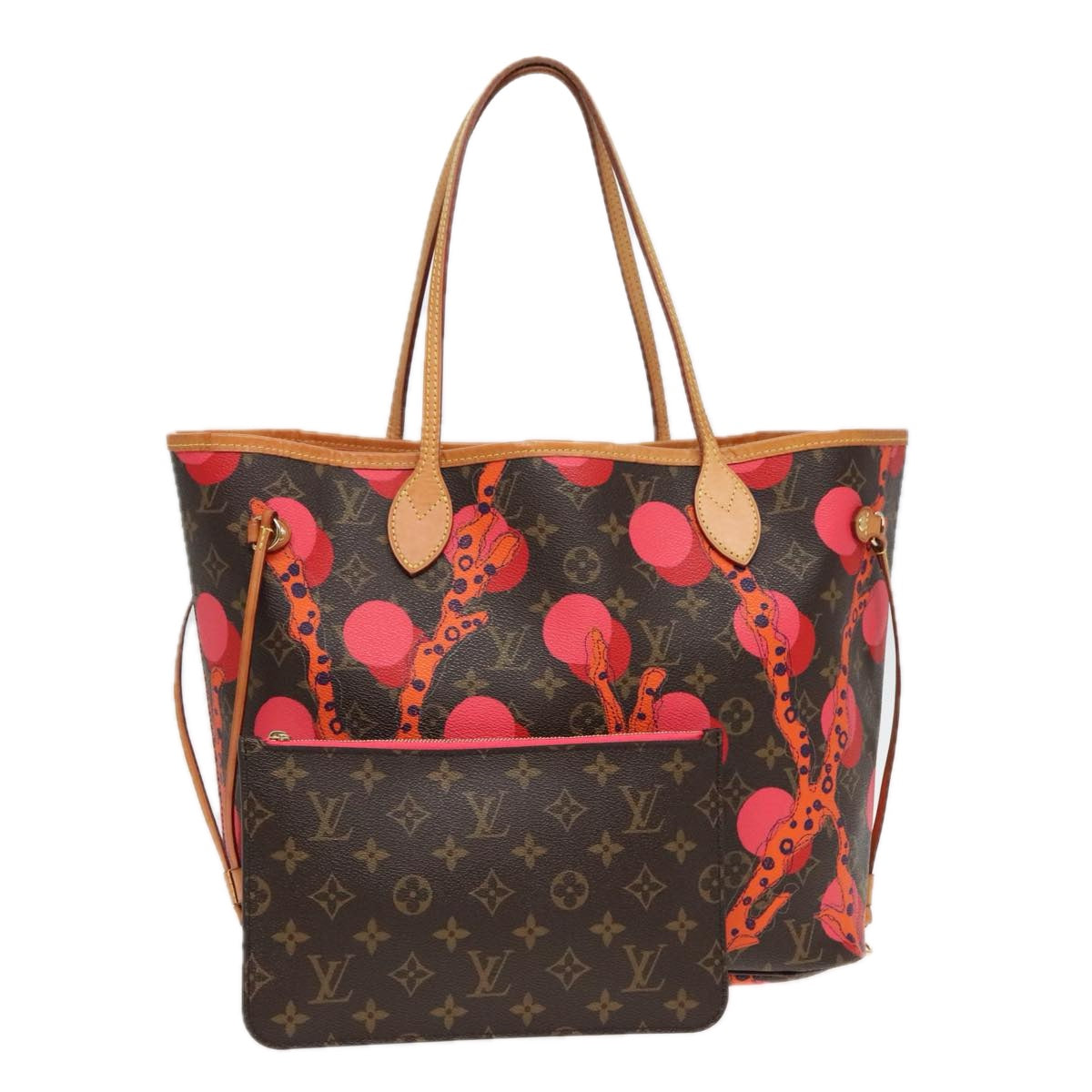 Louis Vuitton Neverfull, Multicolour, Canvas, tote