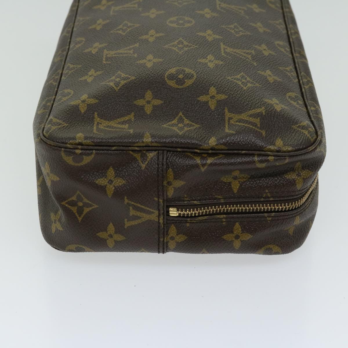 Louis Vuitton Trousse de Toilette, Brown, Canvas, clutch