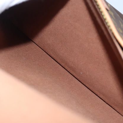 Louis Vuitton Saumur 43, Brown, Canvas, shoulder