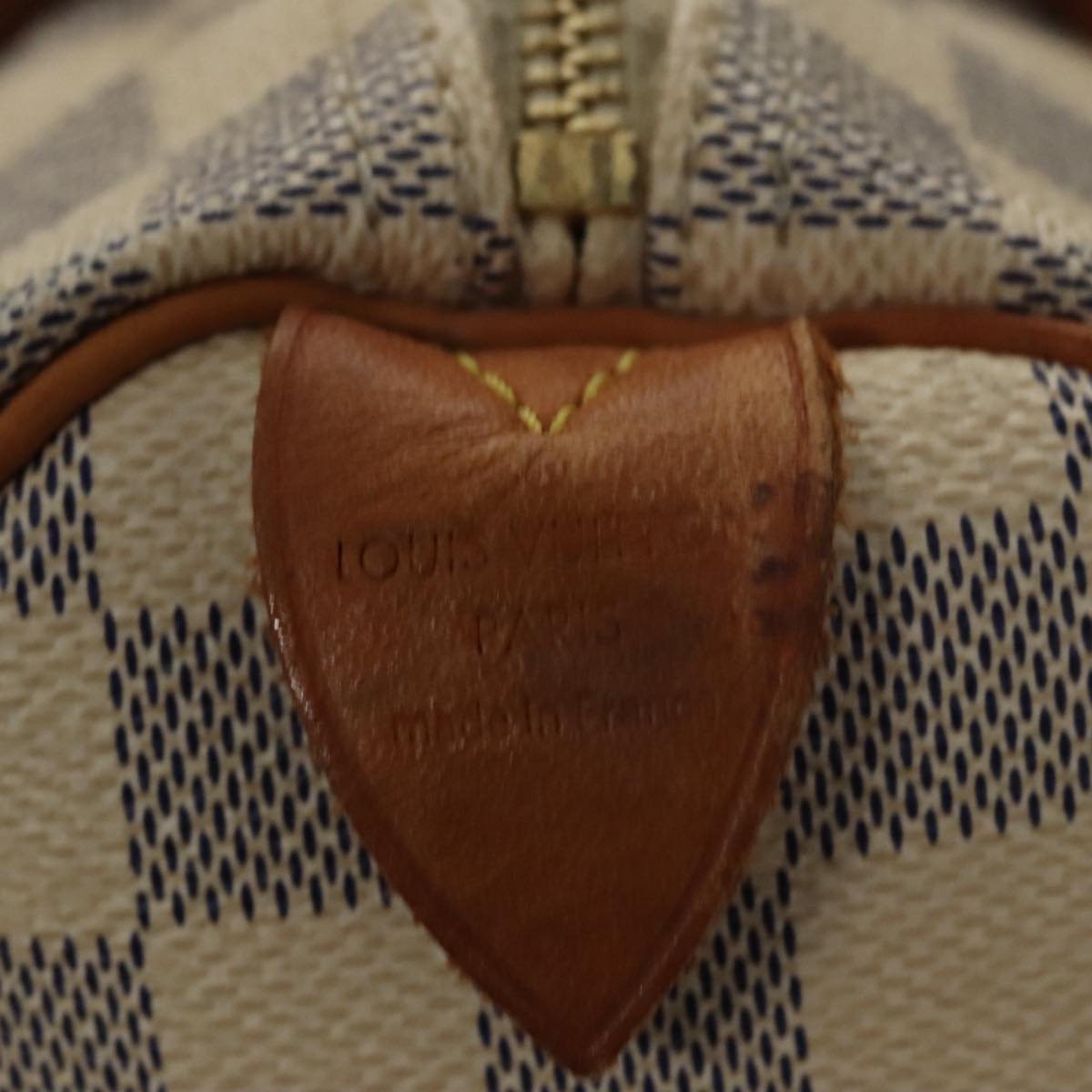 Louis Vuitton Speedy 25, White, Canvas, handbag