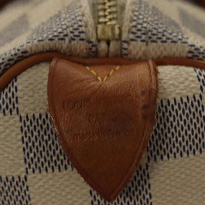 Louis Vuitton Speedy 25, White, Canvas, handbag