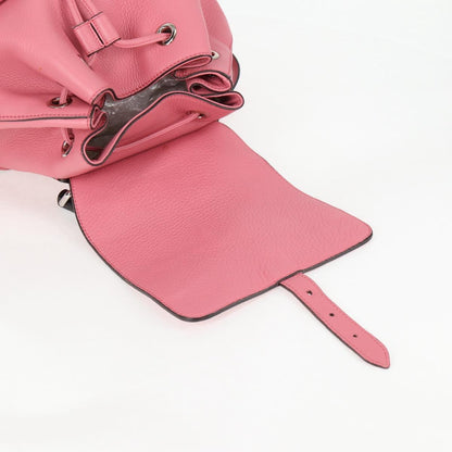 Gucci Bamboo, Pink, Leather, backpack