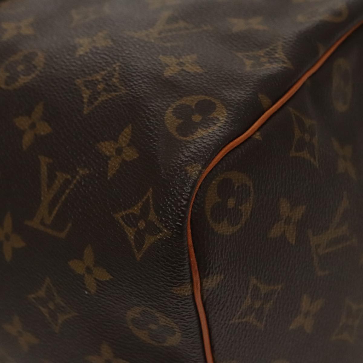 Louis Vuitton Speedy 35, Brown, Canvas, handbag