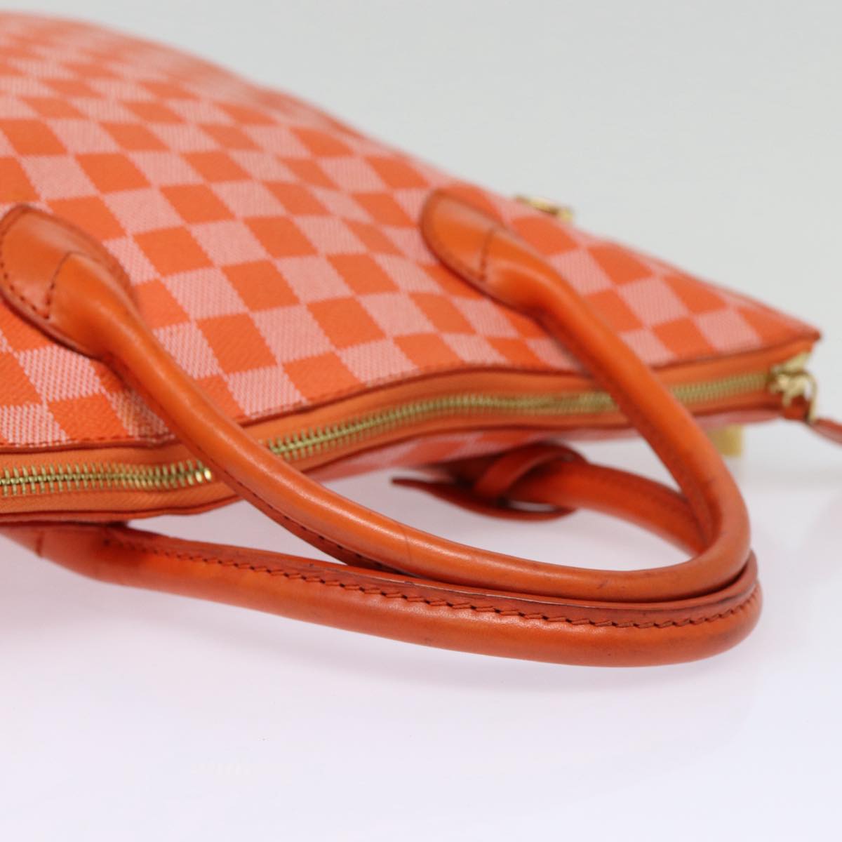 Louis Vuitton Pimont Mobile, Orange, Canvas, handbag