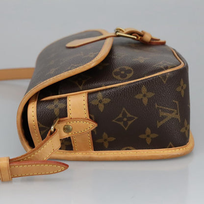 Louis Vuitton Sologne, Brown, Canvas, shoulder