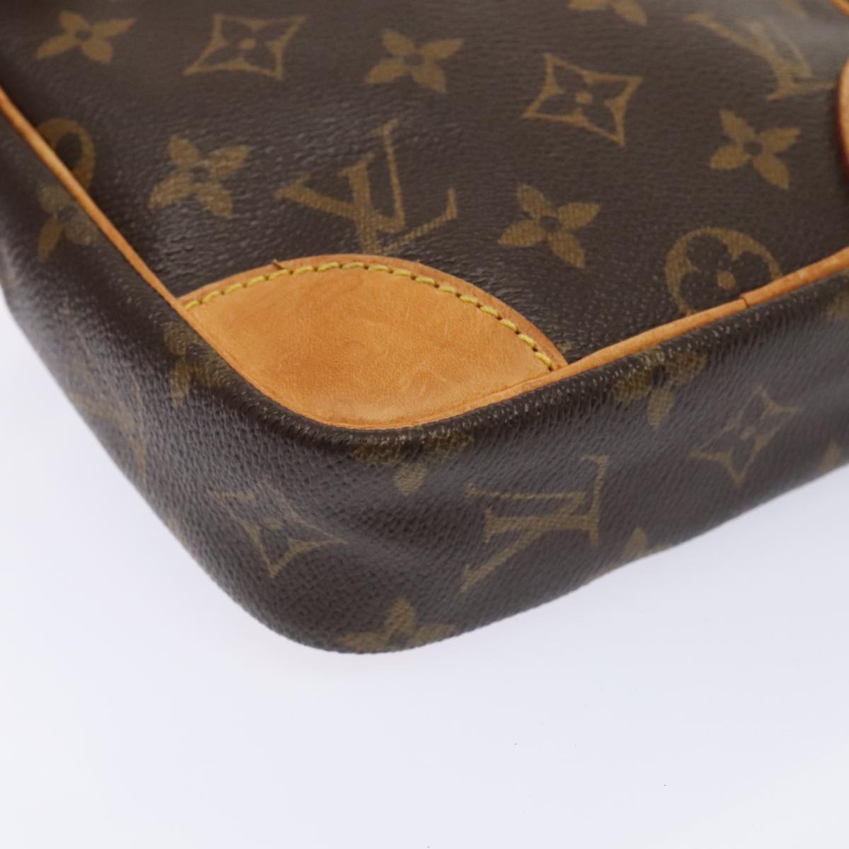 Louis Vuitton Danube, Brown, Canvas, shoulder