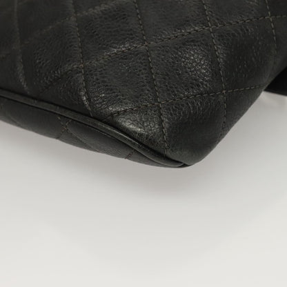 Chanel Vintage, Black, Leather, shoulder
