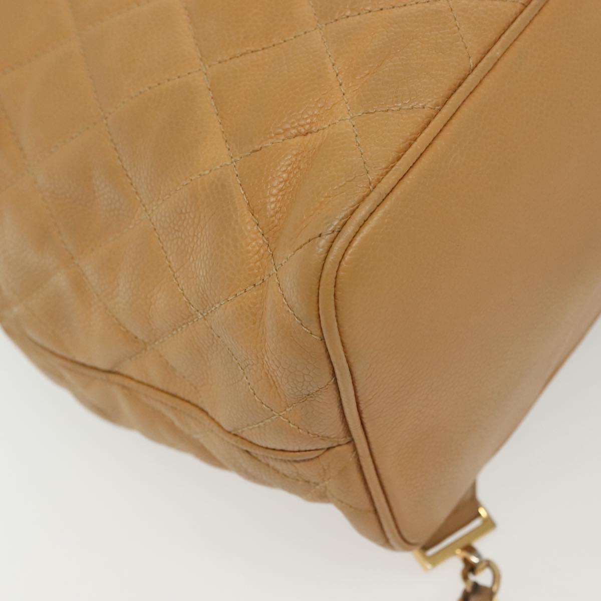 Chanel Vintage, Yellow, Leather, backpack