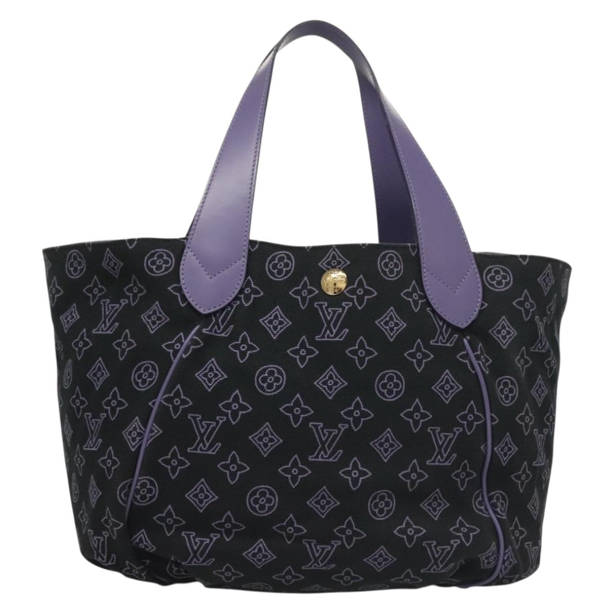 Louis Vuitton Ipanema, Purple, Canvas, tote