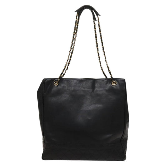 Chanel Quilted, Black, Leather, shoulder