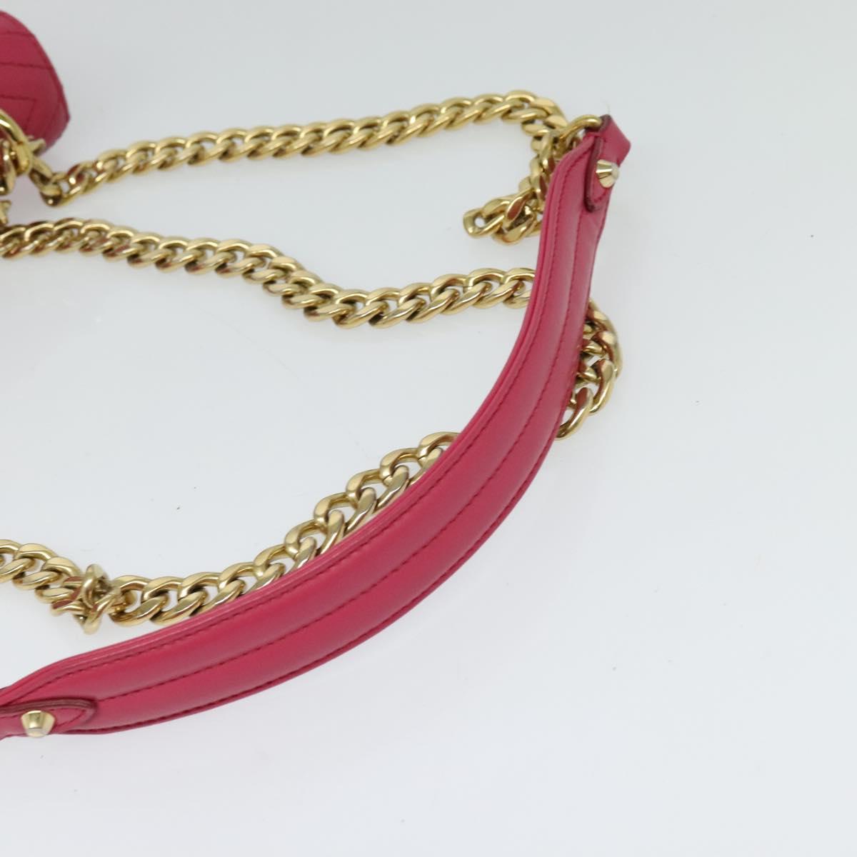 Prada Turnlock, Pink, Leather, shoulder