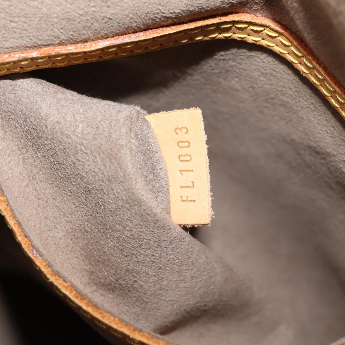 Louis Vuitton Alma, Black, Canvas, handbag