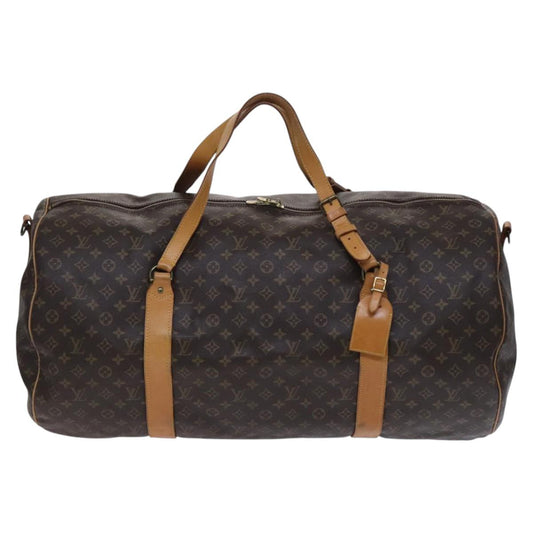 Louis Vuitton Sac Polochon, Brown, Canvas, travel