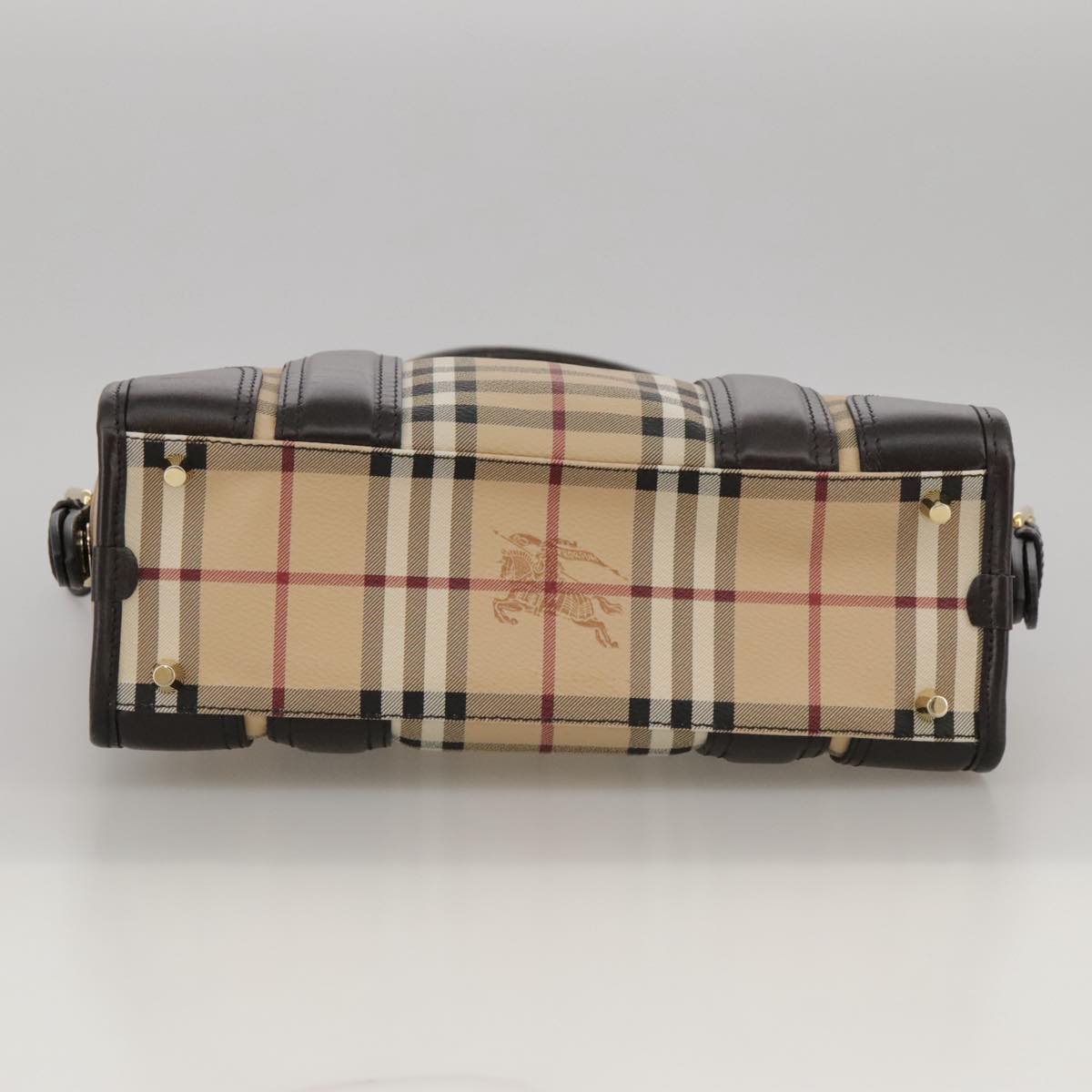 Burberry Nova Check, Beige, Canvas, handbag