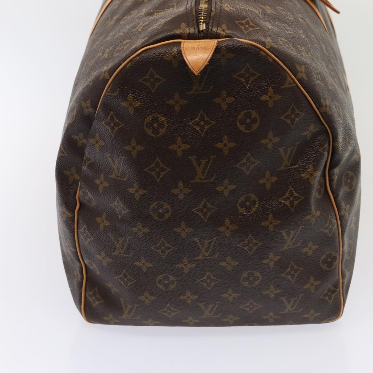 Louis Vuitton Keepall 60, Brown, Canvas, travel