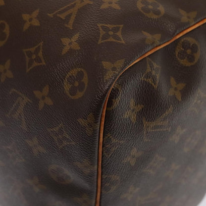 Louis Vuitton Keepall 60, Brown, Canvas, travel