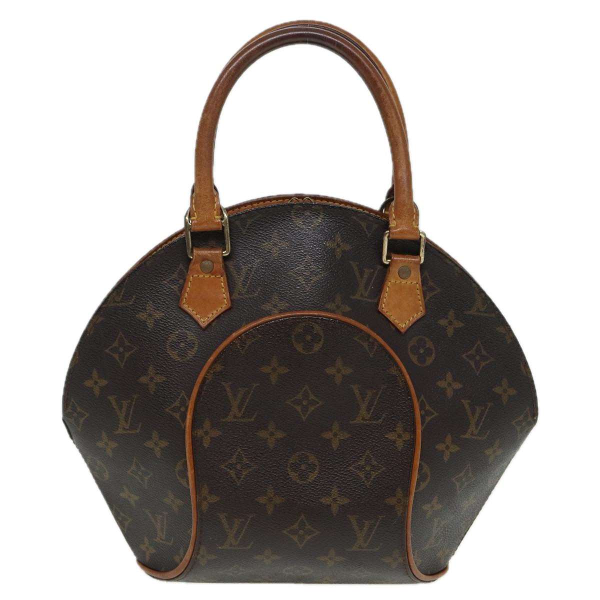 Louis Vuitton Ellipse PM, Brown, Canvas, handbag