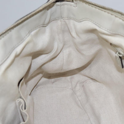 Gucci Sukey, White, Canvas, tote