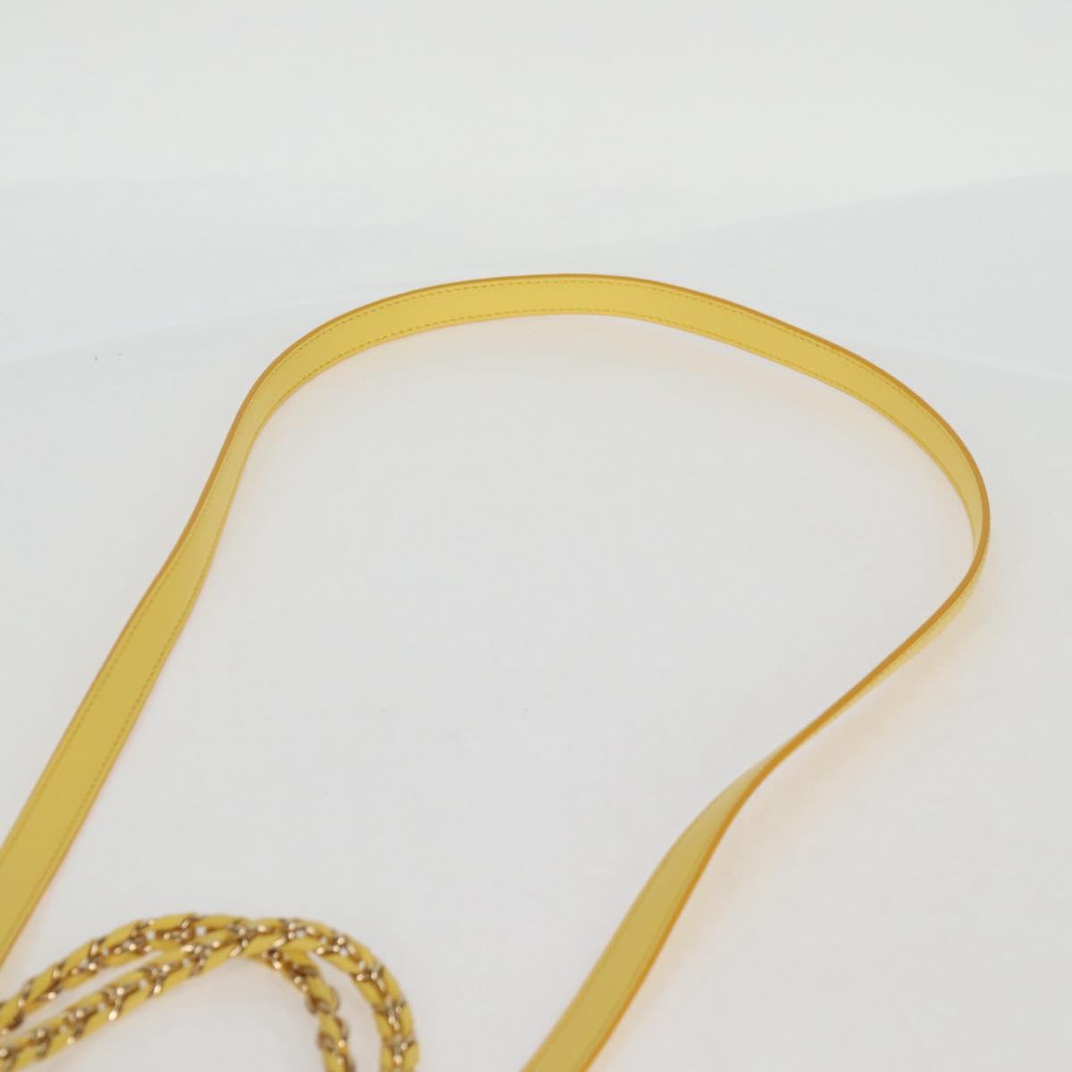 Salvatore Ferragamo Vara, Yellow, Leather, shoulder