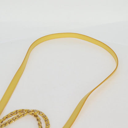 Salvatore Ferragamo Vara, Yellow, Leather, shoulder