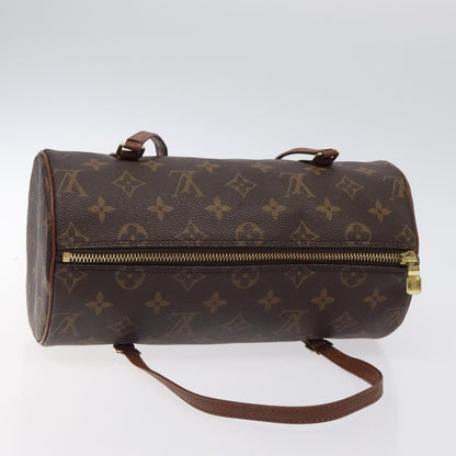 Louis Vuitton Papillon 26, Black, Canvas, handbag