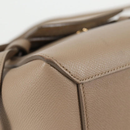 Céline Belt, Beige, Leather, handbag