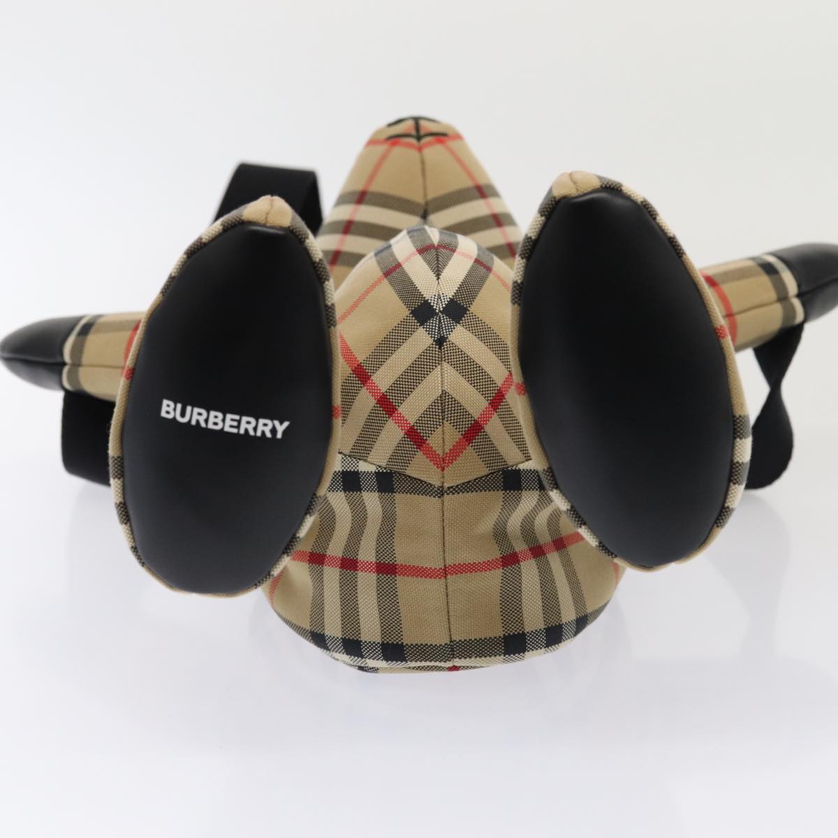 Burberry Nova Check, Beige, Canvas, backpack