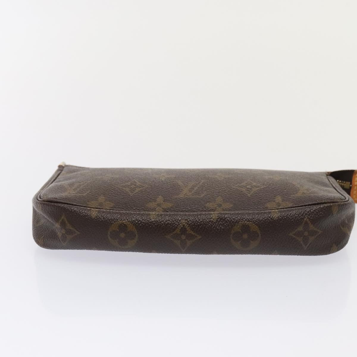 Louis Vuitton Pochette Accessoire, Brown, Canvas, clutch