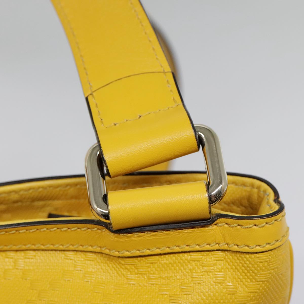 Gucci Diamantissima, Yellow, Leather, shoulder