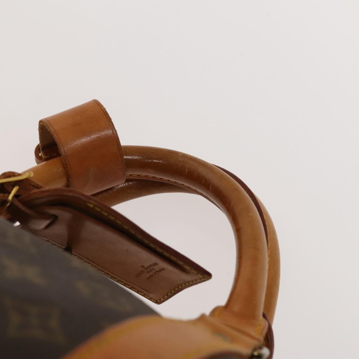 Louis Vuitton Keepall 55, Brown, Canvas, travel
