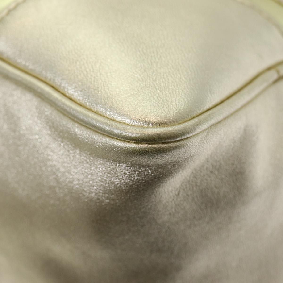 Loewe --, Gold, Leather, handbag