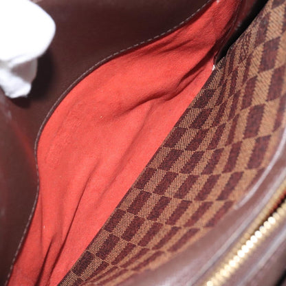 Louis Vuitton Triana, Brown, Canvas, handbag