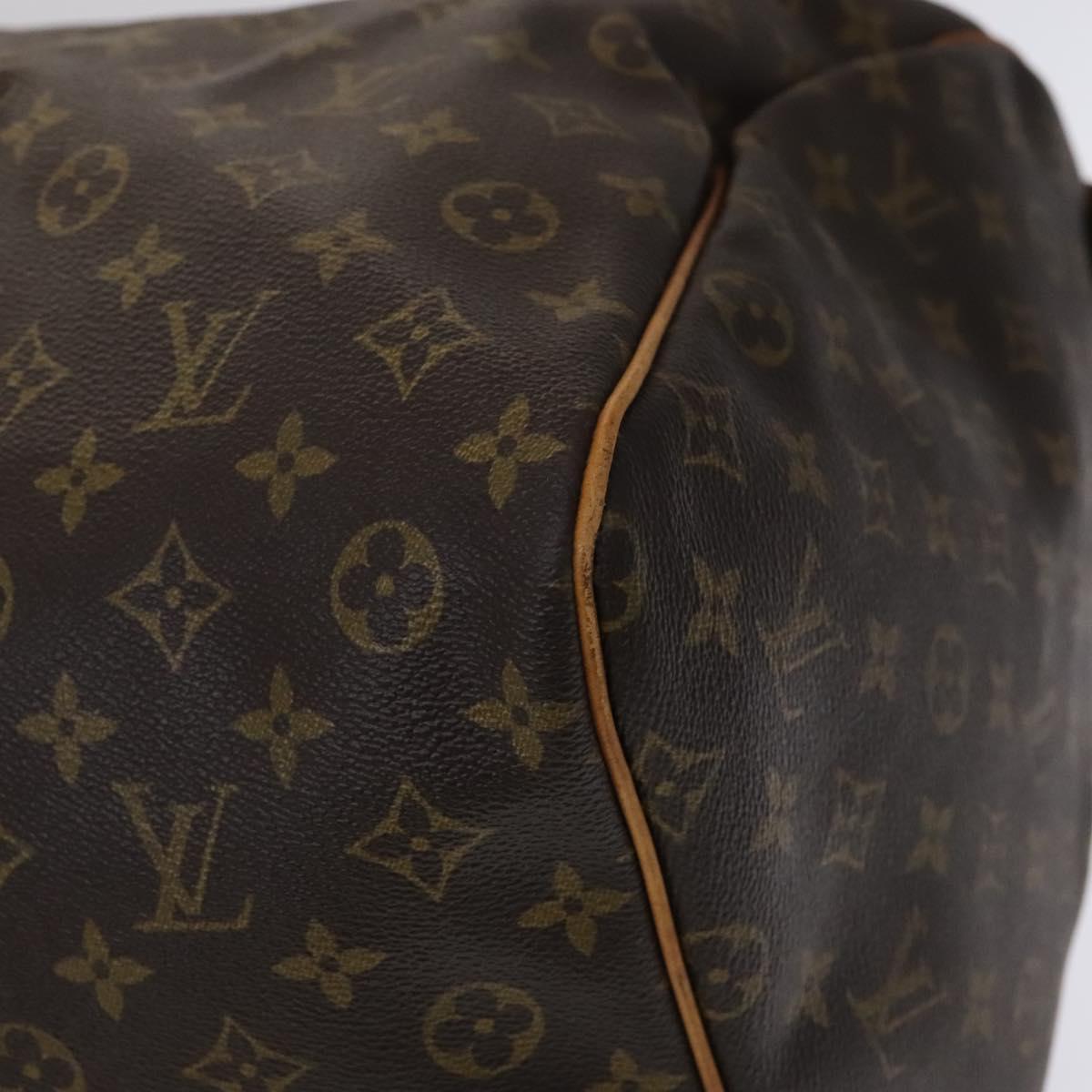 Louis Vuitton Keepall 60, Brown, Canvas, travel