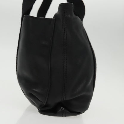 Hermès Caravan, Black, Leather, handbag