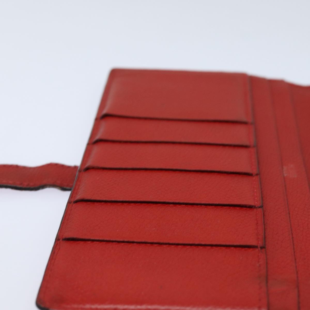 Hermès Béarn, Red, Leather, wallet