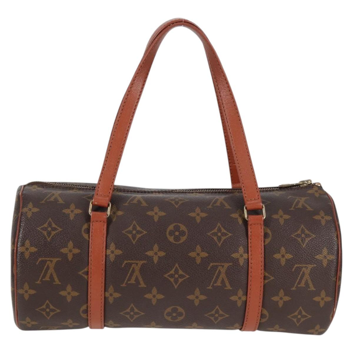 Louis Vuitton Papillon 30, Brown, Canvas, handbag