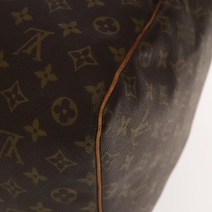 Louis Vuitton Keepall 60, Brown, Canvas, travel