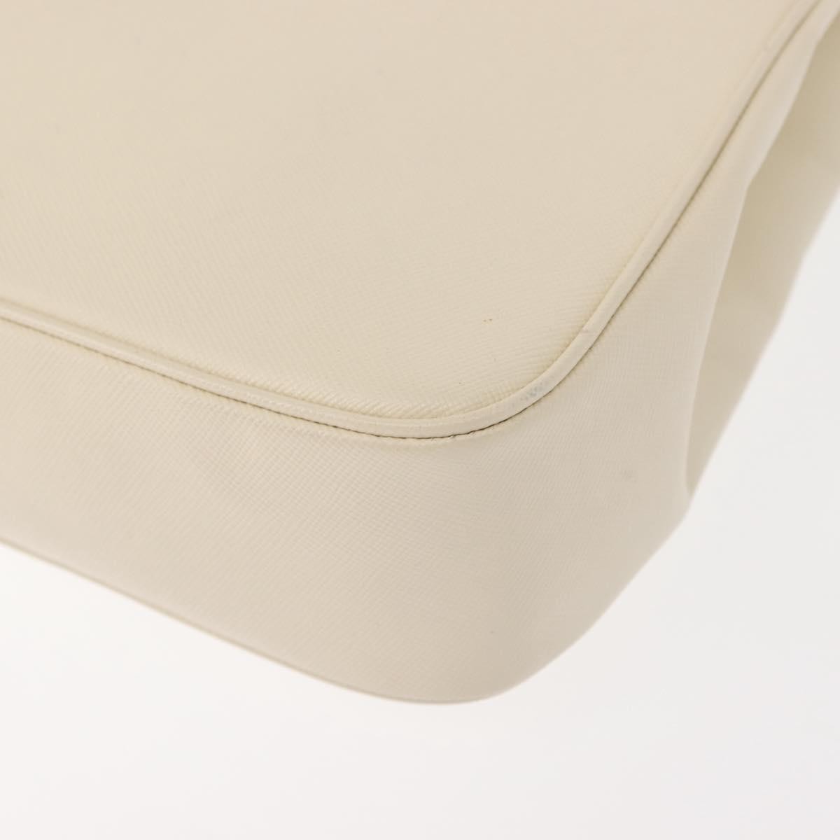 Salvatore Ferragamo Shoulder Leather, Ecru, Leather, Shoulder Bag