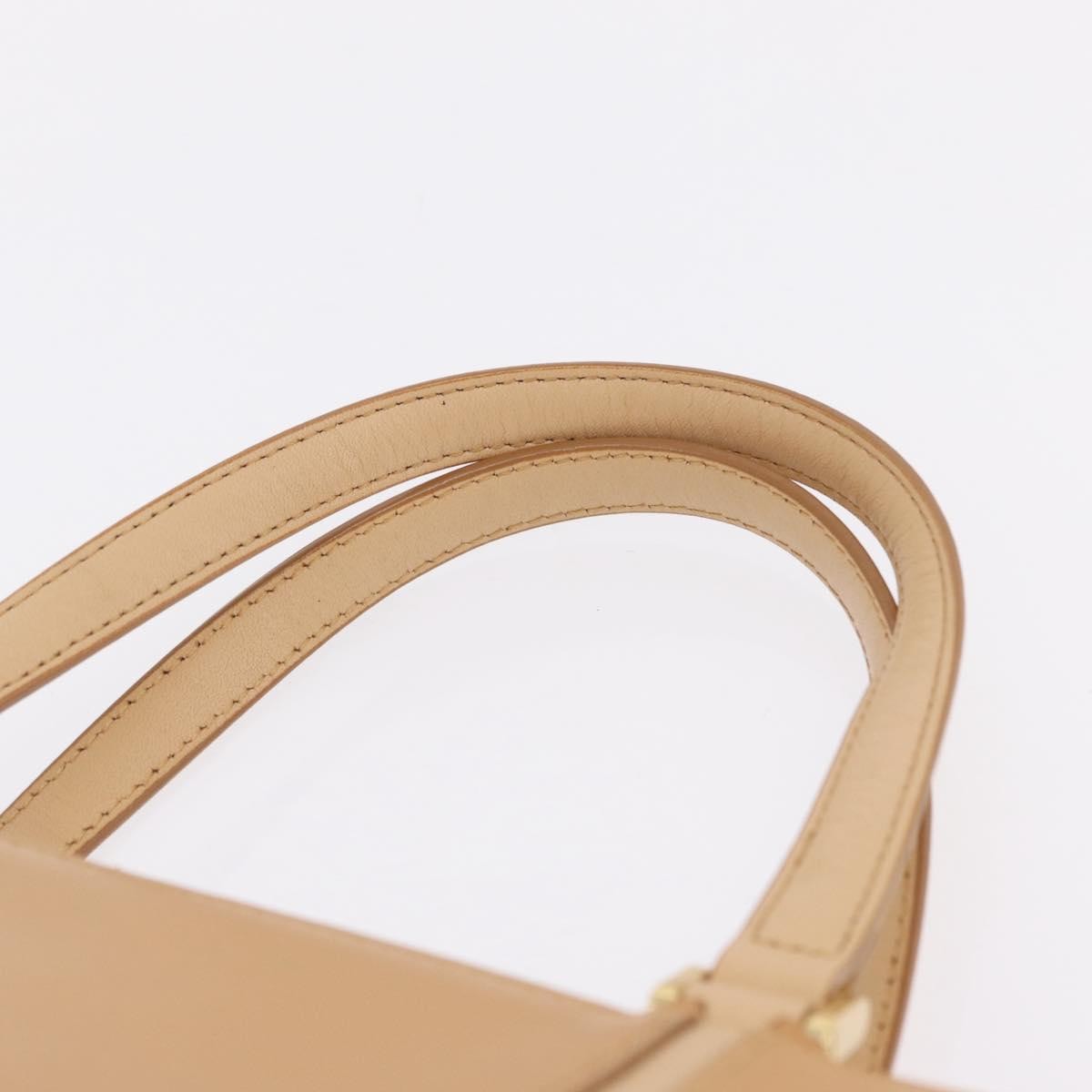 Burberry Handbag Leather, Beige, Leather, Handbag
