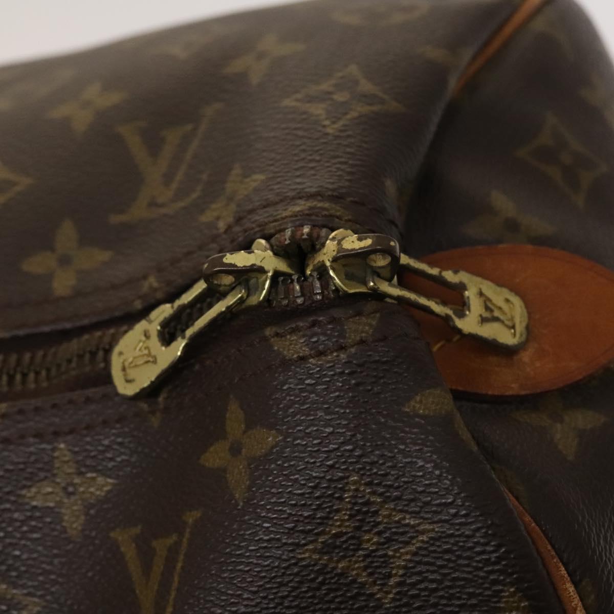 Louis Vuitton Keepall 60, Brown, Canvas, travel