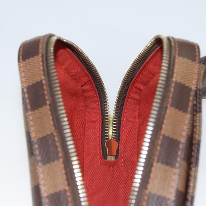 Louis Vuitton Geronimo, Brown, Canvas, shoulder