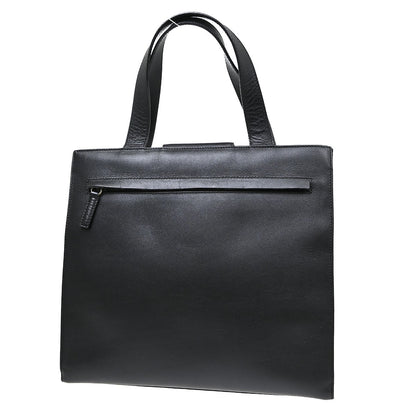 Gucci Vintage square G Leather, Black, Leather, Handbag