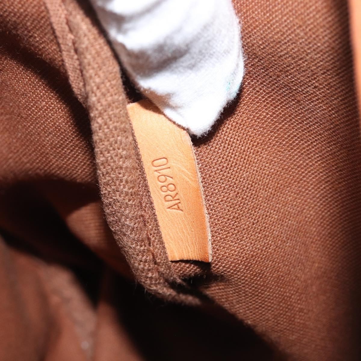 Louis Vuitton Saumur Monogram Canvas, Brown, Canvas, Shoulder Bag