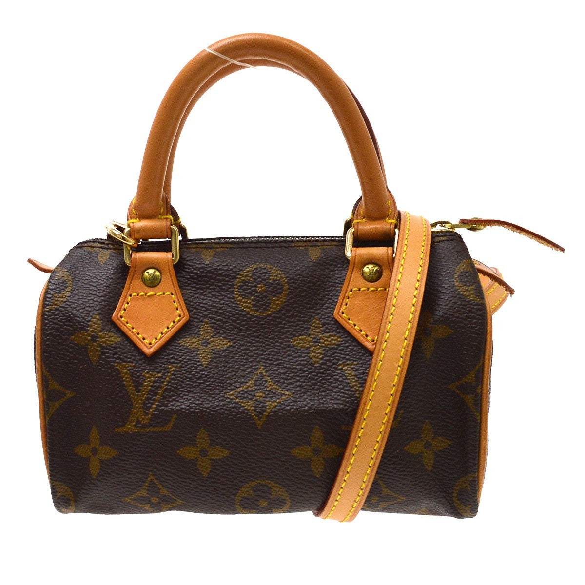 Louis Vuitton Speedy Mini HL Monogram Canvas, Brown, Canvas, Handbag