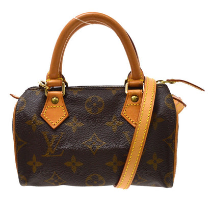 Louis Vuitton Speedy Mini HL Monogram Canvas, Brown, Canvas, Handbag