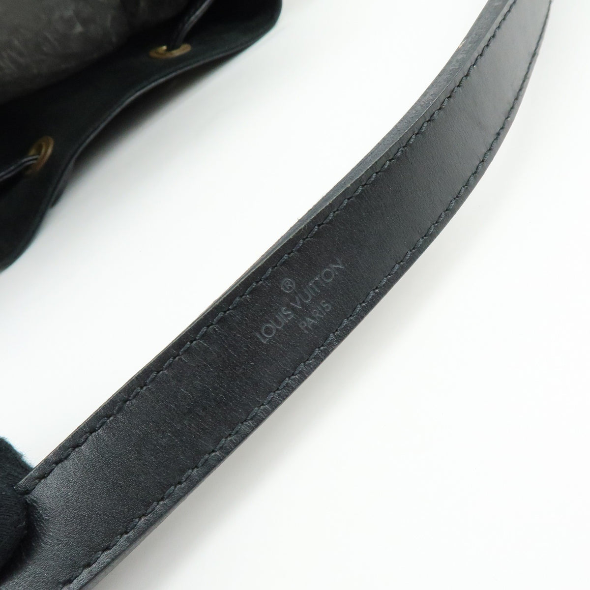 Louis Vuitton Noe Epi Leather, Black, Leather, Shoulder Bag