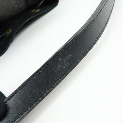 Louis Vuitton Noe Epi Leather, Black, Leather, Shoulder Bag