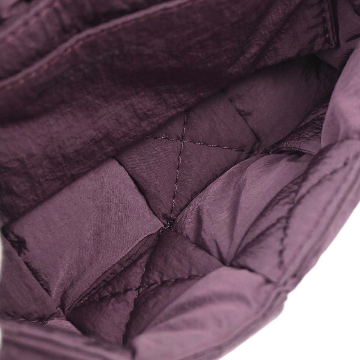 Bottega Veneta Padded Tech Cassette Intrecciato Nylon, Purple, Nylon, Shoulder Bag