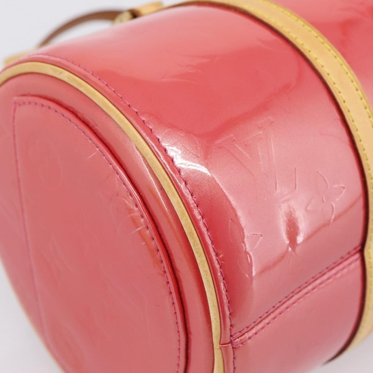 Louis Vuitton Bedford Monogram Vernis, Pink, Patent Leather, Handbag