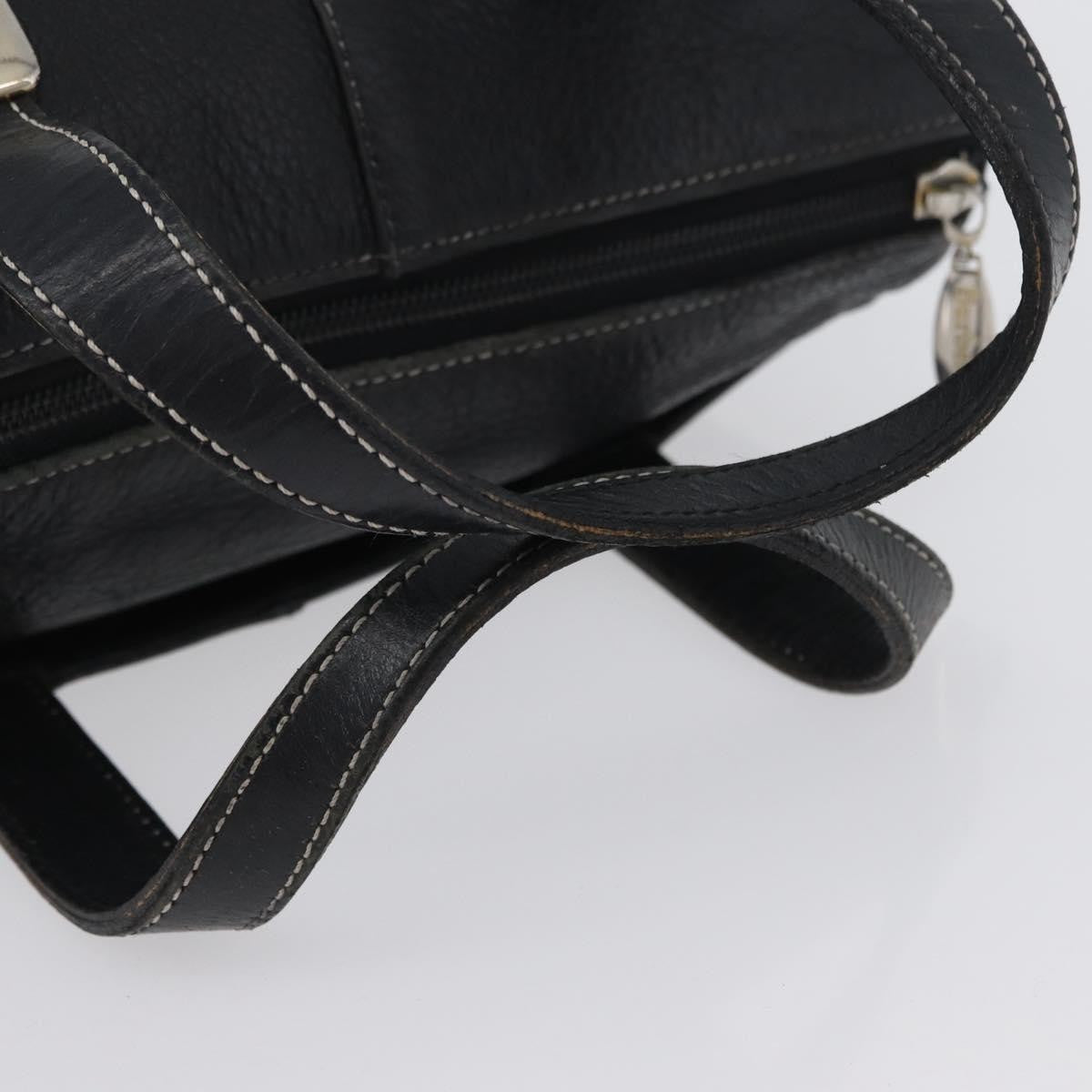 Burberry Vintage Leather, Black, Leather, Handbag